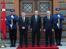 Ердоган начело с делегация от почти всички министри се срещна с лидерите на БиХ