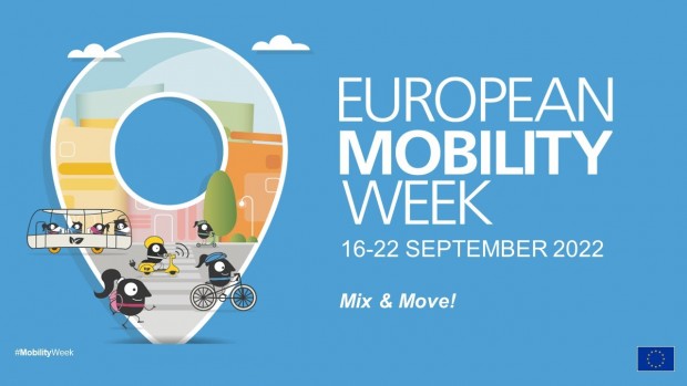 Община Бургас дава начало на Европейска седмица на мобилността 2022“,