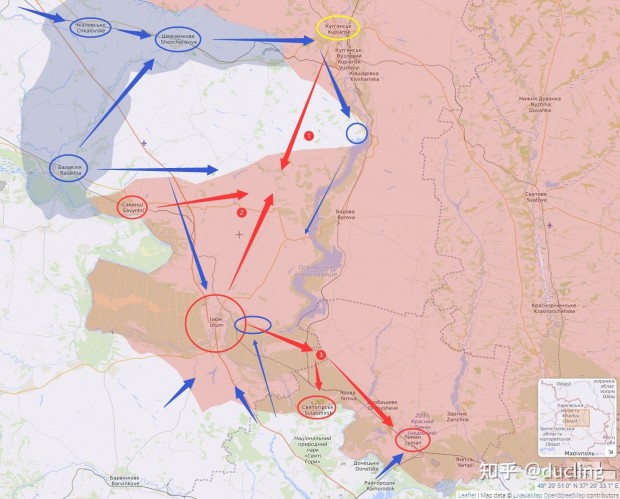 ВСУ щурмуват град Лиман в Донецка област