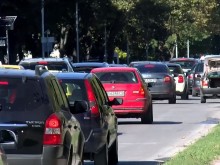Страхотни задръствания в западната част на Пловдив