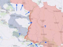 Русия е създала нов отбранителен рубеж на река Оскол, удържа Лиман