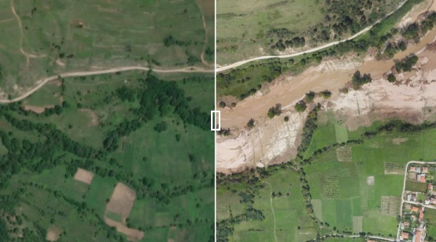 Експерти: Стотици декари обработваеми земи в наводнените села са загубени