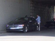 Два леки автомобила са се ударили под моста на Герджика в Пловдив