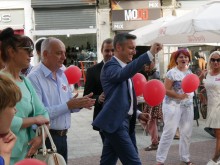 "БСП за България" откри предизборния си павилион в Пловдив