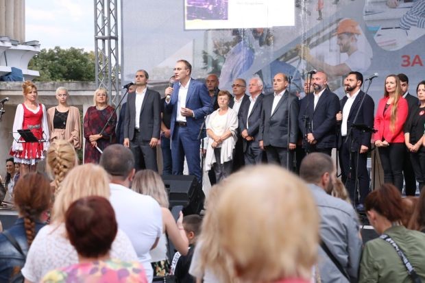 "БСП за България" представи листата си пред варненци
