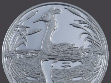 БНБ пуска сребърна възпоменателна монета "Голям гмурец"