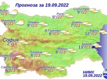 Дневните температури ще се повишат