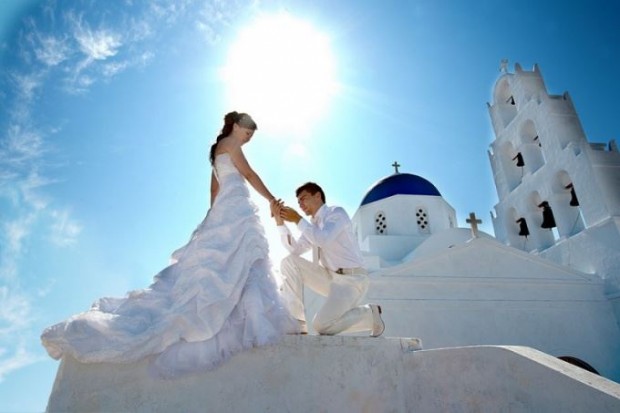 Огромни печалби за Гърция от сватбен туризъм Чужденци от цял