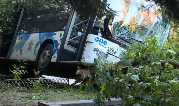 Изписаха пострадалите при катастрофата с автобус в София