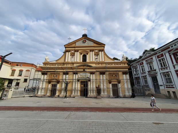 </TD
>Ремонтът на Католическата катедрала Свети Лудвиг в Пловдив е към