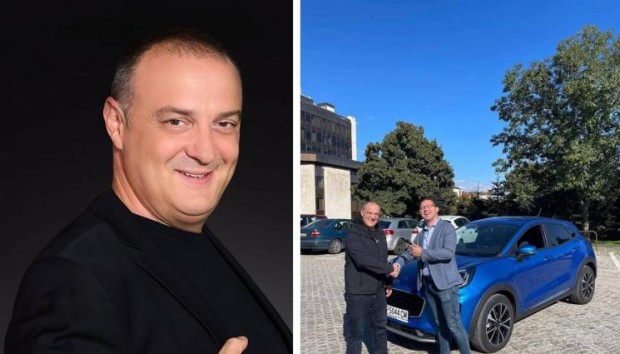 Краси Радков спази обещанието, даде спечелената кола