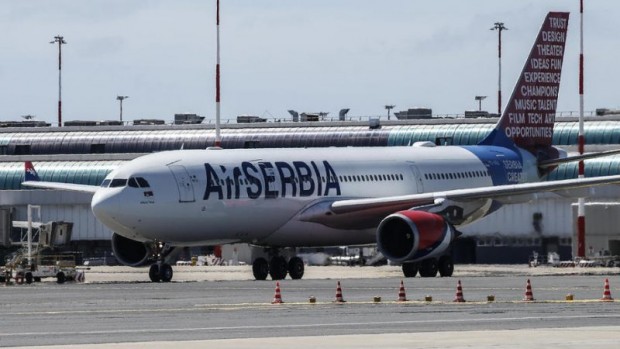 Сръбският национален авиопревозвач Air Serbia отхвърли съобщения в медиите за
