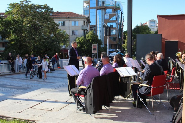 TD Тържествен концерт изнесоха талантливите музиканти от Духов оркестър Пловдив по