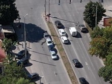 4 коли се нанизаха на булевард в Пловдив