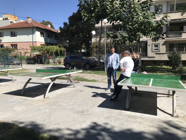 Ремонтират спортните площадки в район "Централен" в Пловдив