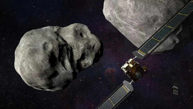 Американската сонда DART е осъществила успешно стълкновение с околоземния астероид
