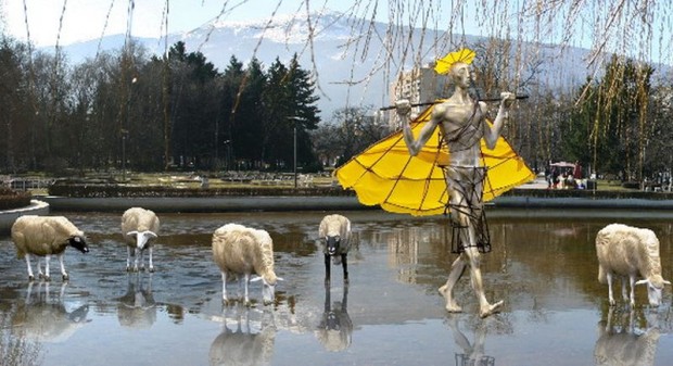 Столичани вече се радват на композицията "Водна паша" на Павел Койчев в "Южния парк"