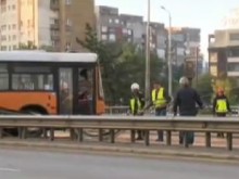 След катастрофата на автобус - пуснаха движението по "Цариградско шосе"