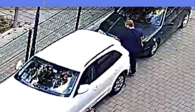 TD Видеокамера е заснела как мъж краде чистачки Сигналът за деянието