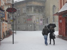 Времето се влошава, нов снеговалеж над Пловдив