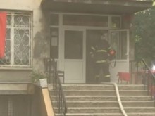 Пожар пламна в Средношколското общежитие в Русе