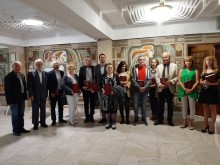 Изявени български творци се срещнаха със зам.-кмета на Смолян Марин Захариев по повод Празника на поезията