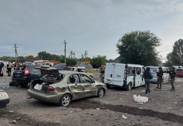 Десетки загинали при обстрел на автоколона в Запорожка област, опитващи да влязат в Русия