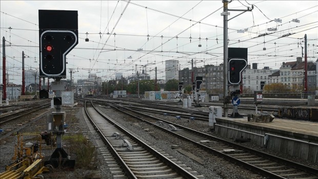 Железопътна стачка парализира Белгия