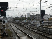 Железопътна стачка парализира Белгия