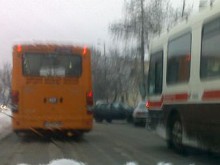 Катастрофа задръсти "Цариградско шосе"