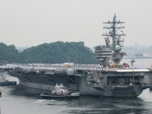 САЩ и Южна Корея започнаха военноморски учения със самолетоносача "Роналд Рейгън"