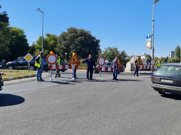 Въведоха още една забрана за кръговото при Водната палата!