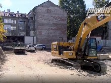 Нов строеж в центъра на Пловдив плаши граждани
