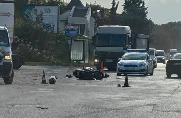 22-годишен неправоспособен моторист е предизвикал катастрофа на "Рогошко шосе" в Пловдив
