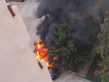 Пожарникарите спасиха мъж от пожара в столичния квартал "Младост"