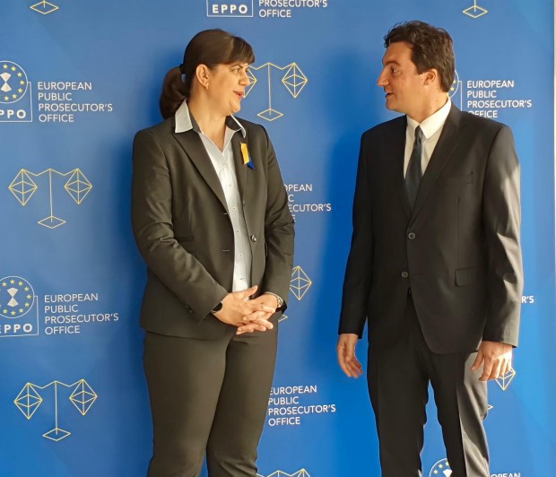 Крум Зарков и Лаура Кьовеши обсъдиха подобренията в законодателството за улеснение работата на европейската прокуратура