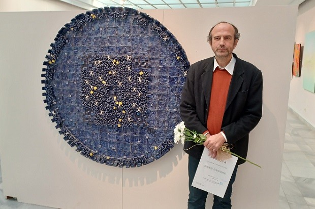 Иван Кънчев получи голямата награда на зоналната изложба "Струма" в Кюстендил