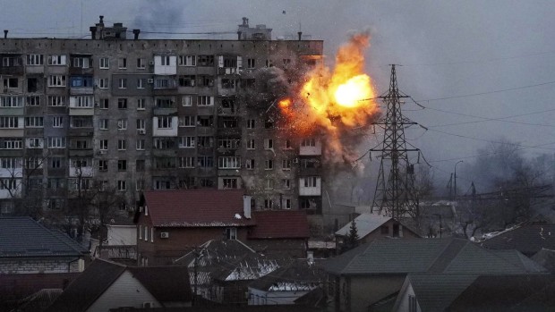 Дронове камикадзе атакуваха укрианската столица Киев чути са три експлозии Ударите