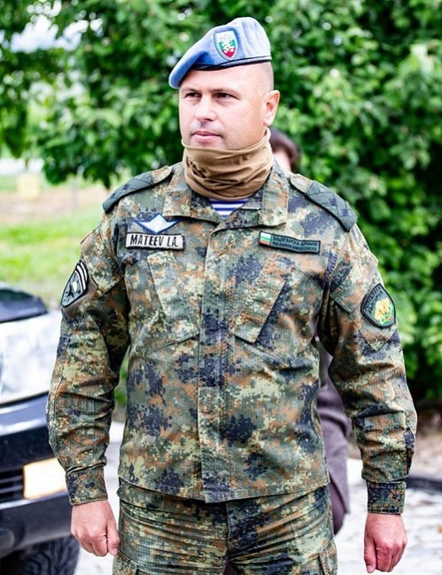 Генерал-майор Явор Матеев, командир на Съвместното командване на специалните операции,