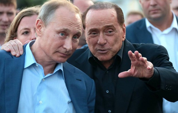 Силвио Берлускони се е свързал отново с Владимир Путин и