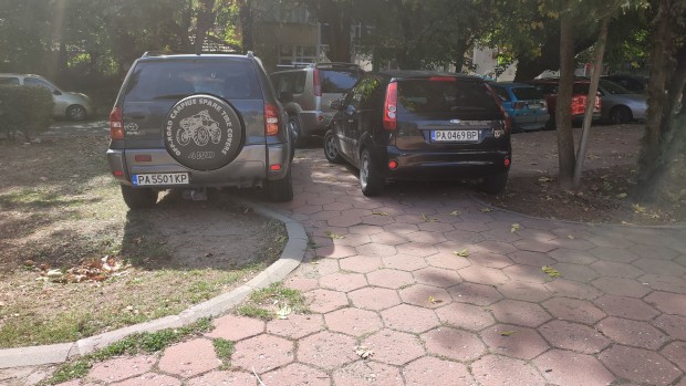 TD Полицейски образец за правилно паркиране така читател на Plovdiv24 bg