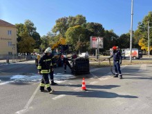 Азотна киселина се разля на булевард в Пловдив, спряха движението