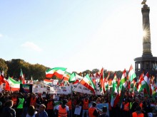 80 хиляди души от цяла Европа се събраха на протест в Берлин срещу иранския режим