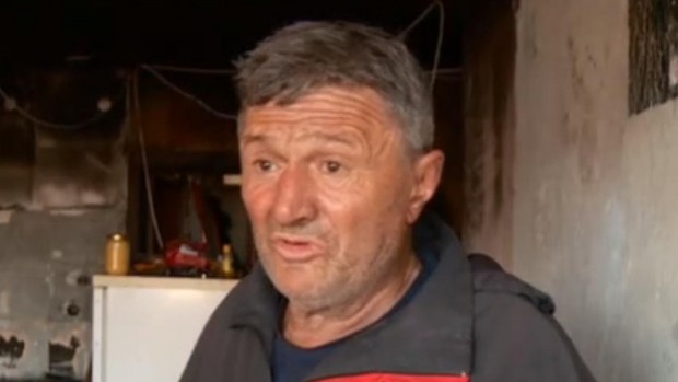 Преди около месец почти целият апартамент на 71 годишния Петко от Пловдив  изгоря