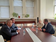 Ръководството на Областна администрация се срещна с ръководителя на Бюрото на Европейския парламент в България