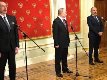 Лидерите на Русия, Азербайджан и Армения се срещат в Сочи