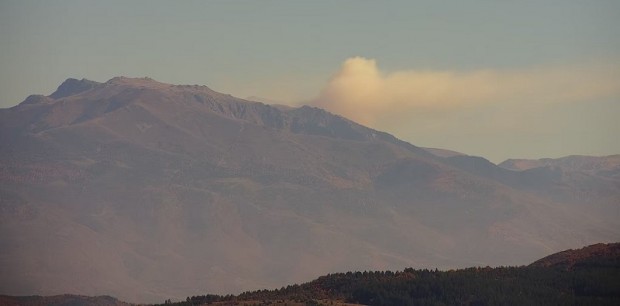 Пожар гори в Рила планина
