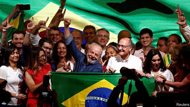 Луиз Инасио Лула да Силва е новият президент на Бразилия