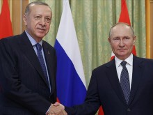 Ердоган обсъди доставките на зърно с руския президент