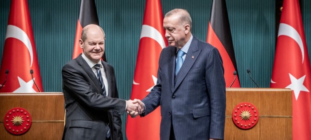 Ердоган и Шолц са обсъдили ситуацията в Украйна